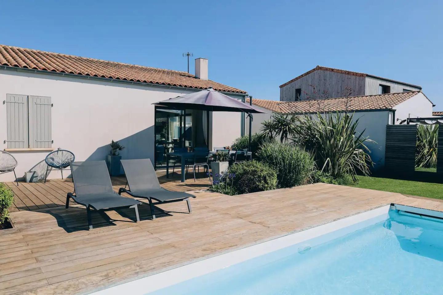 Ღ Le Paradis Bleu • Villa Avec Piscine Chauffee L'Houmeau Экстерьер фото