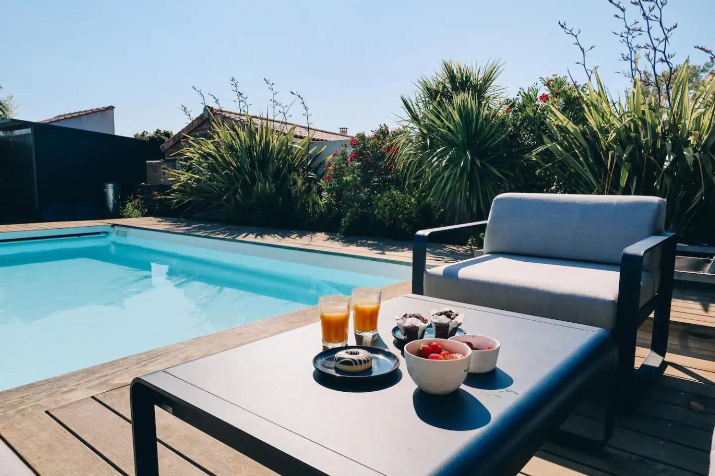 Ღ Le Paradis Bleu • Villa Avec Piscine Chauffee L'Houmeau Экстерьер фото